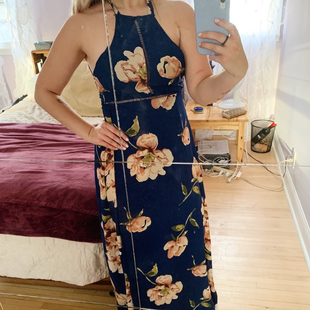 Maxi floral dress